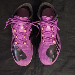 New Balance Silent Thunder Track Shoes Purple Black size 9
